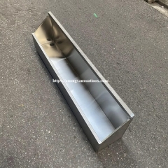 Nhận làm máng tiểu inox theo yêu cầu