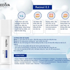 ĐIỀU GÌ TẠO NÊN SỰ KHÁC BIỆT CỦA MEDIVA RETINOL 0.3%